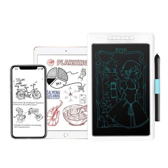 VSON Internal Storage Drawing Board Paperless Digital Notepad Lcd Writing Tablet for PC Mobile Phone