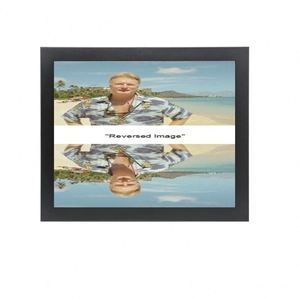 Armoire intégrée à cadre ouvert de 17 "19" utilisant un miroir industriel HMI SDI industriel Affichage inverse de l'image Téléprompteur Flip Monitor - Product Image 2