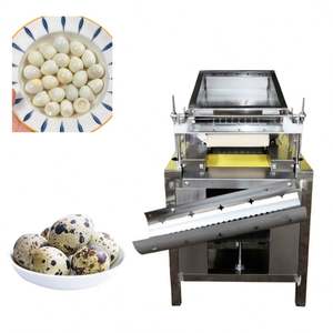 เครื่องปอกเปลือกไข่นกกระทาอัตโนมัติเชิงพาณิชย์ เครื่องปอกเปลือกไข่นกกระทาขนาดเล็ก เครื่องบดและปอกเปลือกไข่นกกระทา - Product Image 2
