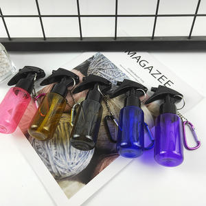 Vente en gros de vaporisateurs à pompe en plastique PET non toxique de 60 ml avec mousqueton pour savon liquide, format voyage - Product Image 1