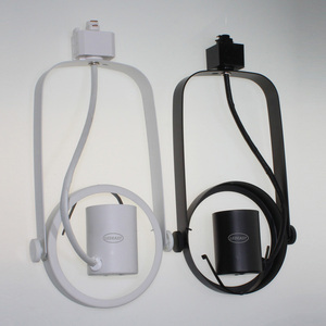 LEDEAST HTF38 E27 Base <span class=keywords><strong>Bulb</strong></span> <span class=keywords><strong>Socket</strong></span> 220V Track Light Fixture PAR38 Portalámparas Foco Lámpara Carcasa para uso doméstico y comercial - Product Image 5