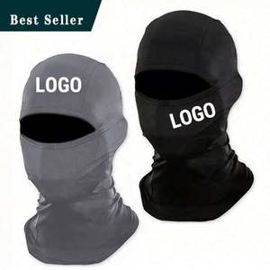 Balaclava en polyester pour moto, masque de ski personnalisé avec logo, sports d'hiver en plein air, casquette unisexe - Product Image 1