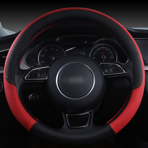 Ensemble de fournitures de voiture mode épissage dessin animé quatre saisons disponible ensemble de <span class=keywords><strong>volant</strong></span> en cuir multicolore couverture de <span class=keywords><strong>volant</strong></span> - Product Image 2