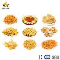 Ligne de production de chips Bugles à haute efficacité avec technologie d'aromatisation et de déshuilage