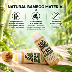 Bálsamo Labial Humectante y Reparador, Suave como la Seda, Nutre la Sequedad, Agrietamiento y Aspereza, Ecológico, con Manteca de Karité y Bambú - Product Image 3