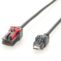 Câble de données automobile HSAL HSAutoLink 12 broches vers USB 3.1 Type-C Câble LVDS compatible Molex 111146-3080 & TE 2398010-1
