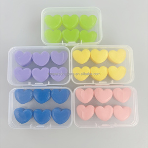 Bouchons d'oreilles en gel de silicone moulable réutilisables standard, étanches, réduction du bruit 25-27 dB pour la natation et les sports nautiques - Product Image 3