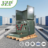 JZP Déploiement Rapide Utilitaire Grade 100-150kVA Monophasé Pad Monté Transformateur Prix Usine pour Alimentation en Zone