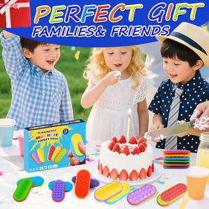 Jouet sensoriel magnétique en silicone, pierre anti-stress, jouet anti-stress et anti-anxiété pour adultes et enfants atteints d'autisme ou de TDAH - Product Image 5