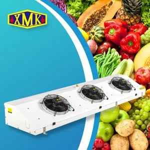 R404A fruta fresca pequeña de almacenamiento en frío refrigerador serpentín del evaporador XMK compacto enfriador de aire