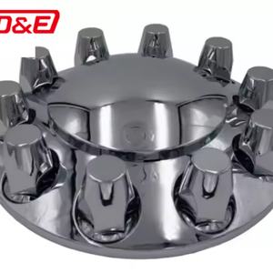 Cubiertas de Eje de Rueda de Camión de 22.5'' PCD 285.75mm 335mm con Cubo Puntiagudo, Material de Acero Inoxidable, Delanteras y Traseras para Camiones - Product Image 1