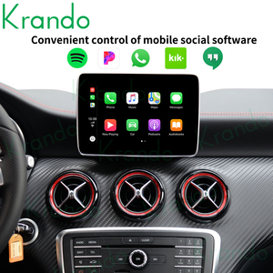 Krando không dây Carplay <span class=keywords><strong>Android</strong></span> tự động giải mã hộp cho Mercedes Benz một CLA GLA mô-đun máy ảnh giao diện gương liên kết Siri kiểm soát - Product Image 4