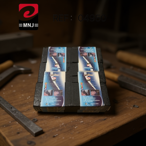 Blocco di spugna abrasiva Lija per la pulizia e la lucidatura di superfici in metallo e legno, confezione da 12 pezzi - Product Image 2