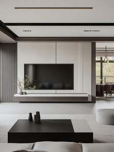 Mueble de TV, mueble de comedor de madera personalizable, estructura interior - Product Image 4