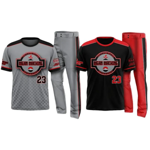 Custom Palestina bordir Retro Jersey bisbol poliester sejuk pakaian olahraga praktis Jersey bisbol bordir unik - Product Image 3