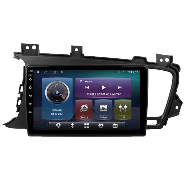 4G DSP Android 2 Din Car DVD Multimedia Video Player with GPS Navigation CarPlay for Optima K5 Autoradio Stereo Audio Head Unit