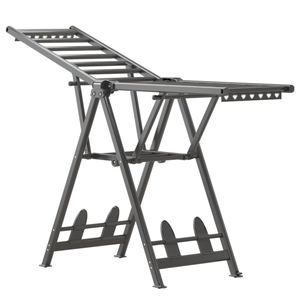 Tendedero de <span class=keywords><strong>ropa</strong></span> de suelo a techo, tendedero plegable, tendedero de interior para balcón con forma de ala, tendedero para edredones - Product Image 1