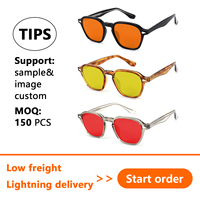 Gafas de Moda Retro Clásicas con Armazón TR90 y Lentes CR39 con Dioptrías, Bloqueo de Luz Azul del 97%-100% para Hombre y Mujer