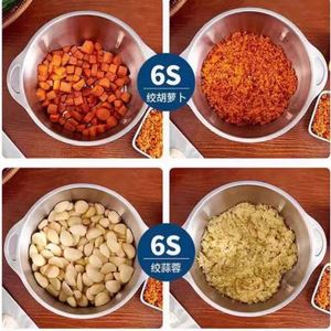 เครื่องบดเนื้อไฟฟ้าอเนกประสงค์ สแตนเลส ความจุขนาดใหญ่ อัตโนมัติ สำหรับครัวขนาดเล็ก บดเนื้อละเอียด ทนทาน - Product Image 6