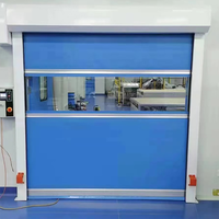Conception sécurisée Logistique Portes rapides personnalisées Double porte coulissante à fermeture rapide Entreposage à froid Porte coulissante à grande vitesse
