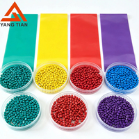 Granulés de couleur plastique de qualité supérieure 45% Masterbatch de couleur stable pour la production industrielle en vrac de PP et PE
