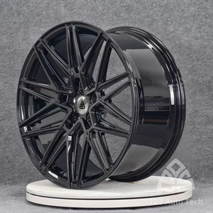 722Auto T6061 Jantes forgées 20x10 Mesh Deep Concave Noir Brillant Légères TUV 5x112/5x120 pour BMW <span class=keywords><strong>X2</strong></span> M35i - Product Image 2