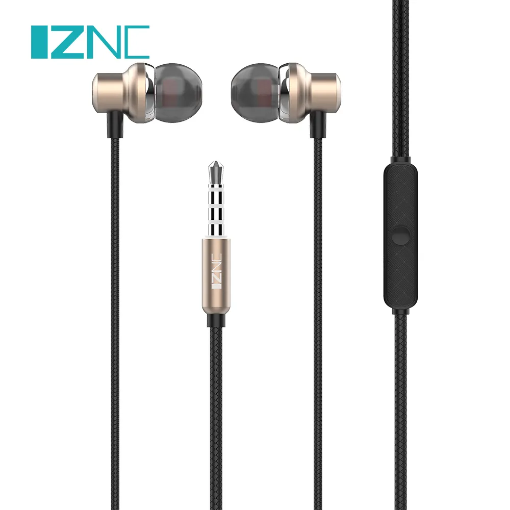 Benutzer definiertes Logo 3,5mm kabel gebundenes Gaming-Headset Kopfhörer kabel gebundene Stereo-Bass-Luftfahrt-Ohrhörer-Ohrhörer
