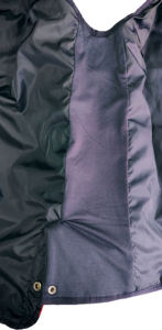 Veste chaude d'hiver personnalisée professionnelle gilet vêtements de travail multi-poches col montant décorations brodées Service OEM teint - Product Image 5