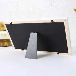 Holz-Foto-Rahmen-Set für unvergessliche Hand- und Fußabdrücke Baby Lehmrahmen in Rahmen atemberaubende Geschenkbox
