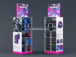 Lemari Kaca Pakaian Desain Mode Lemari Kaca Dipasang Rak Toko Pakaian Olahraga Rak Pajangan Pakaian Pakaian Berdiri untuk Promosi - Product Image 2