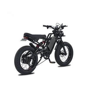 Bicicleta de Montaña para Adultos, Rápida, de 20 Pulgadas, con Cuadro de Aluminio, Suspensión Trasera, Batería de Litio de 48V 1500W, Neumáticos Anchos para Nieve y Terreno Difícil - Product Image 4
