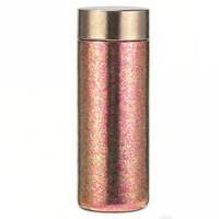 Bouteille d'eau isotherme en titane pur à double paroi haut de gamme avec logo personnalisé / Tasse en métal pour usage professionnel et en voyage