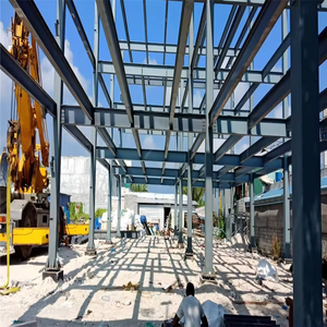 Struttura d'acciaio dell'officina del Garage residenziale del capannone della costruzione del metallo d'acciaio - Product Image 3