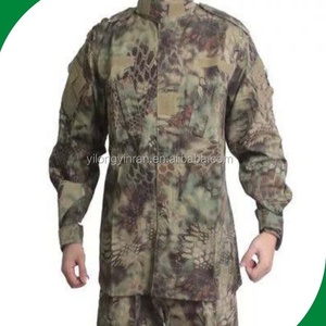 Bán buôn Twill polyester bông vải nhà sản xuất tổ ong <span class=keywords><strong>Python</strong></span> ngụy trang cho quần áo ngoài trời Áo khoác túi hàng may mặc Túi - Product Image 4