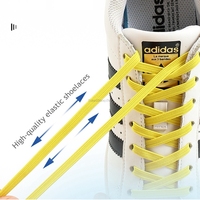 Lacets plats à fermeture magnétique pour enfants et adultes, lacets élastiques sans attache, lacets pour chaussures de sport, lacets magnétiques, lacets paresseux, nouvelle collection 2021