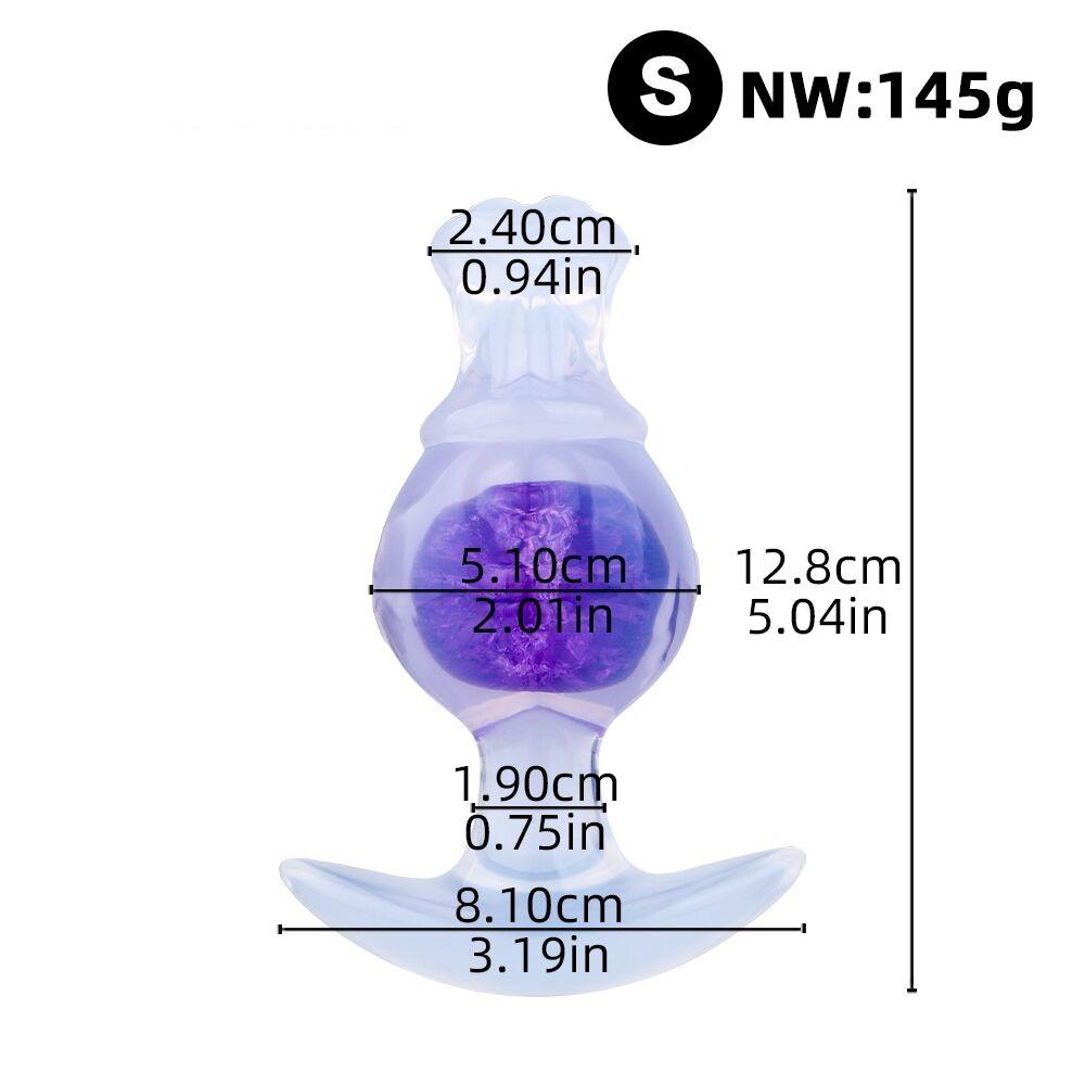 ตัวอ้วน S สีม่วง