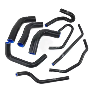Kit tubo radiatore in Silicone per MAZDA <span class=keywords><strong>MIATA</strong></span> MX5 1.8L 94-97 rosso/blu/nero supporti motore - Product Image 3