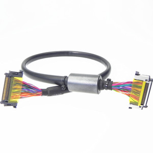 Aangepaste dubbelzijdige JAE FI-RE51/41 0,5 mm pitch 51/41-pins gedraaide LVDS-kabel voor industriële LCD-schermen - Product Image 4