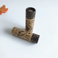 100% biodégradable prix usine Push up baume à lèvres Tube personnalisé déodorant conteneur naturel Kraft carton papier Tube