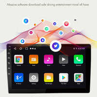 Universel 7 9 10 pouces voiture GPS navigation Android machine WIFI voiture MP5 radio lecteur tout-en-un machine
