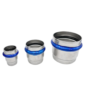 Gaoya tiêu chuẩn Châu Âu 90 đánh bóng Ống cuối Nắp v-đường viền Báo Chí Ống lắp 316L/304 thép không gỉ áp lực cao rò rỉ Ống - Product Image 3