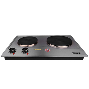 DSP电热板1000W + 1500W热板电煮185毫米直径双电热板炊具 - Product Image 4