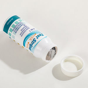 Accessoires de nettoyage de l'eau d'hydrothérapie de jardin intérieur bandelettes de test de dureté à l'<span class=keywords><strong>acide</strong></span> <span class=keywords><strong>cyanurique</strong></span> valeur pH 50 6 pour piscines - Product Image 3