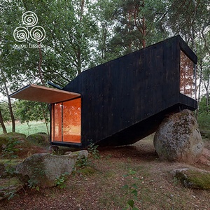 Paneles decorativos de madera quemada para pared, diseño MUMU, estilo tailandés, negro, alta calidad, Yakisugi, para casa - Product Image 4