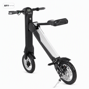 Trottinette Électrique Pliable XFY à 2 Roues avec Siège, Autonomie de 40 km, Roues de 12 Pouces, pour Adultes, en Aluminium, avec Double Frein à Disque - Product Image 1