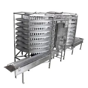 Rf Fabriek Fabrikant Croissant/Brood Productielijn Koeltoren/Brood Spiraal Koeler