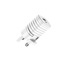 Chargeur rapide super puissant Aspor A831 GaN 65W avec protection OTP 3-en-1 pour téléphone, montre, tablette et ordinateur portable