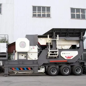 Hoge Efficiëntie Steen Verpletterende Productielijn Graniet Grind Breekinstallatie Draagbare Crusher Machine