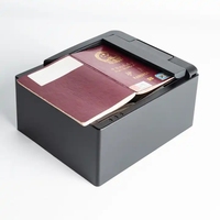 Nouvelle version de scanner de passeport et de carte d'identité OCR multifonctionnel FRID imprimante thermique pour un contrôle efficace de l'immigration
