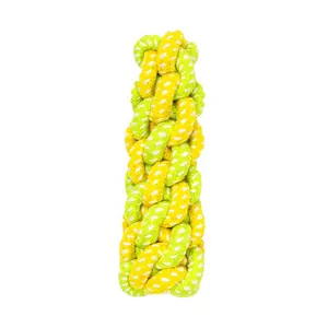 Dog Toy Bite Resistant Rope Knot Dog Pet Tooth Grinding Stick Large Dog Gold Hair Relief Tooth Cleaning Training Pet Supplies